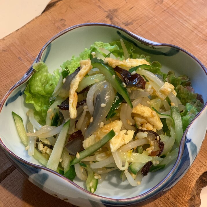 無添加❁生クラゲの中華サラダ